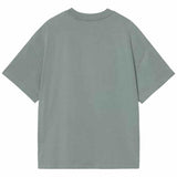 CARHARTT WIP S/S LINK SCRIPT T-SHIRT VELVET GREEN / WHITE