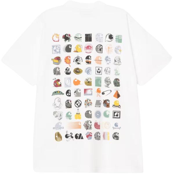 CARHARTT WIP S/S LOGO ARCHIVE WHITE T-SHIRT