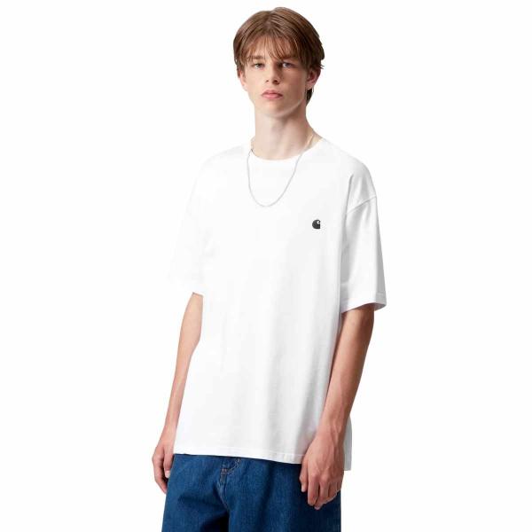 CARHARTT WIP S/S MADISON WHITE/BLACK T-SHIRT