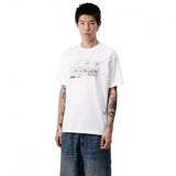 CARHARTT WIP S/S THEORY AND PRACTICE WHITE T-SHIRT