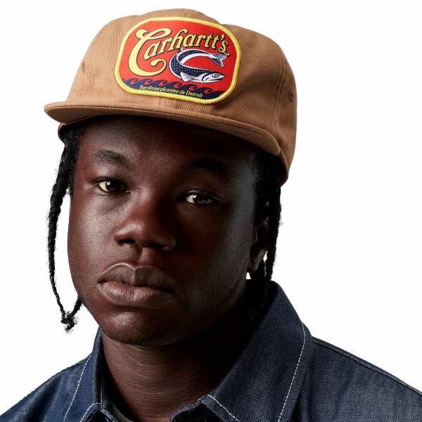 CARHARTT WIP SARDINAS CAP HAMILTON BROWN