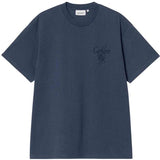 CARHARTT WIP VISTAGE T-SHIRT BLUE (STONE WASHED)