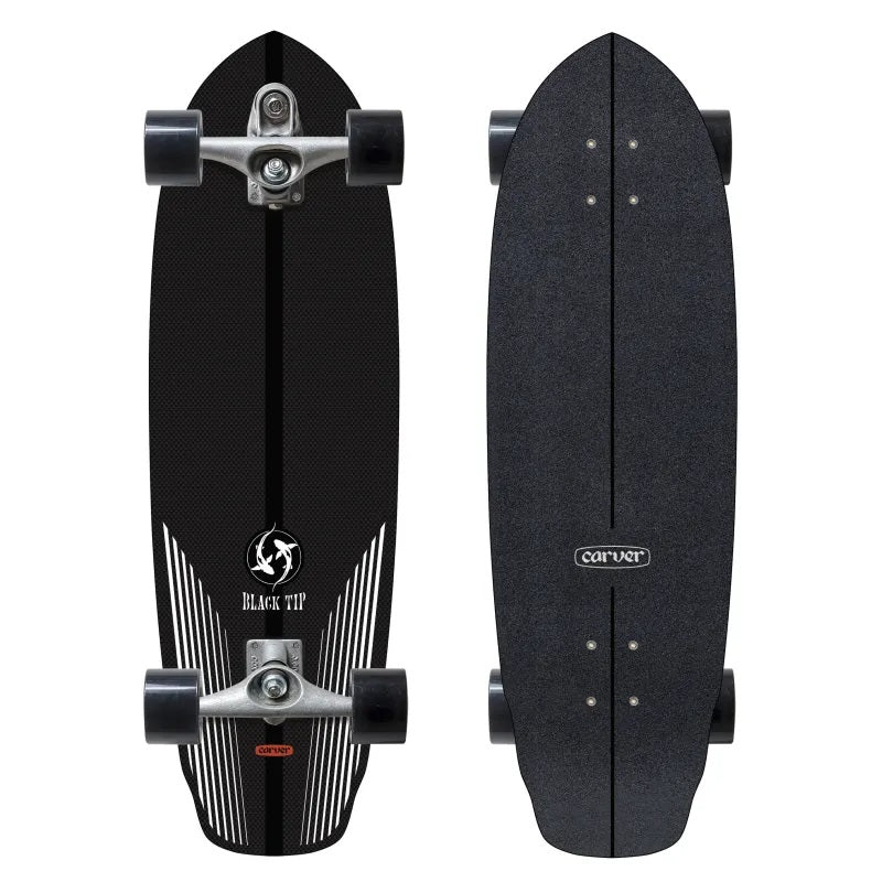 CARVER BLACK TIP CARBON C7 33" SURFSKATE