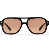 CHPO COCAS SHINY BLACK / LIGHT ORANGE OCCHIALI DA SOLE