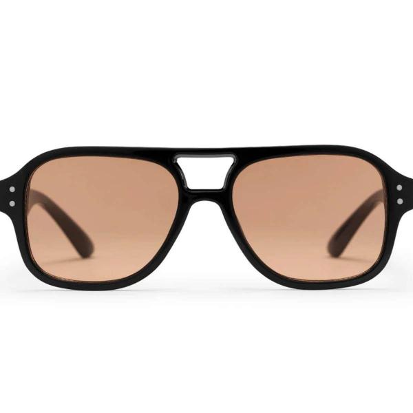 CHPO COCAS SHINY BLACK / LIGHT ORANGE OCCHIALI DA SOLE