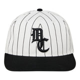DC DUGOUT SNAPBACK WHITE PINSTRIPE CAPPELLO