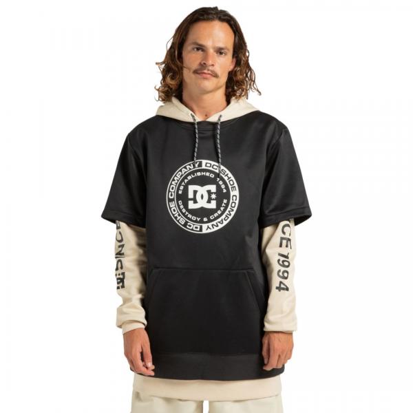 DC DRYDEN BLACK FELPA SNOWBOARD