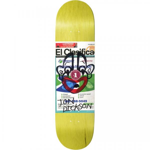 DEATHWISH DICKSON CHATMAN 8" TAVOLA SKATEBOARD