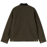 CARHARTT WIP DETROIT JACKET OLIVE/BLACK (RIGID)