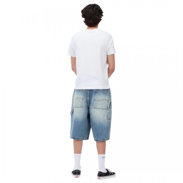 DIME CLASSIC DENIM SHORTS SANDBLASTED INDIGO