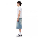 DIME CLASSIC DENIM SHORTS SANDBLASTED INDIGO