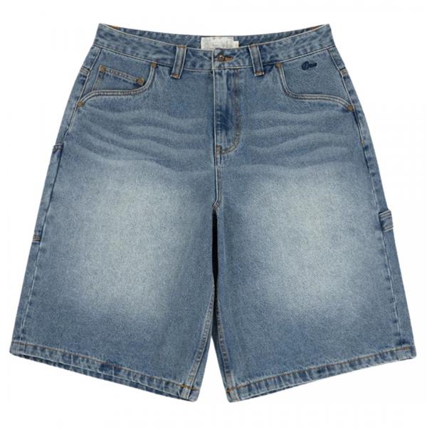 DIME CLASSIC DENIM SHORTS SANDBLASTED INDIGO