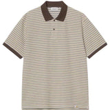 CARHARTT WIP S/S DION POLO STRIPE WAX