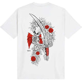 DOLLY NOIRE ASSO DI SPADE OUTLINE TEE WHITE T-SHIRT