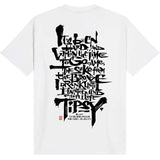 DOLLY NOIRE HYAKKI YAGUO CHANT TEE WHITE T-SHIRT