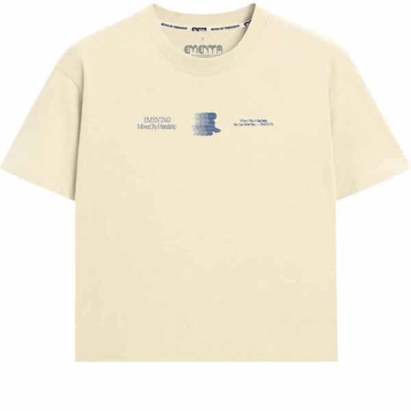 EMENTA FRIENDSHIP FIRST T-SHIRT OFF WHITE