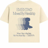 EMENTA FRIENDSHIP FIRST T-SHIRT OFF WHITE