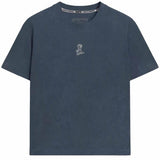 EMENTA BIG IKON WASHED S/S DENIM WASHED T-SHIRT