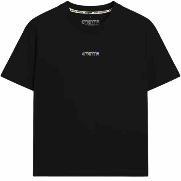 EMENTA JOSEPH S/S BLACK T-SHIRT