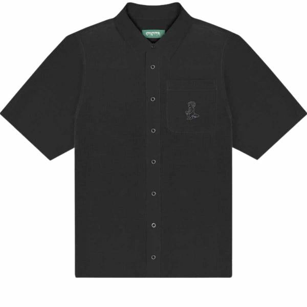 EMENTA MOB SHIRT S/S BLACK T-SHIRT