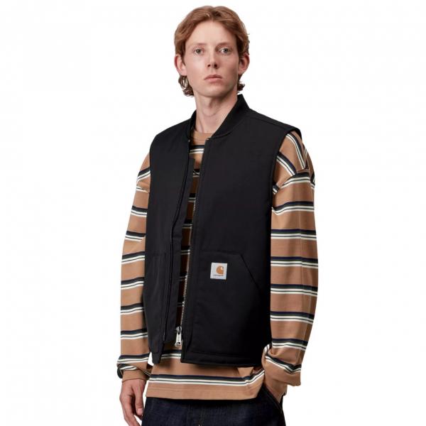 CARHARTT WIP CLASSIC VEST BLACK (LEROY)