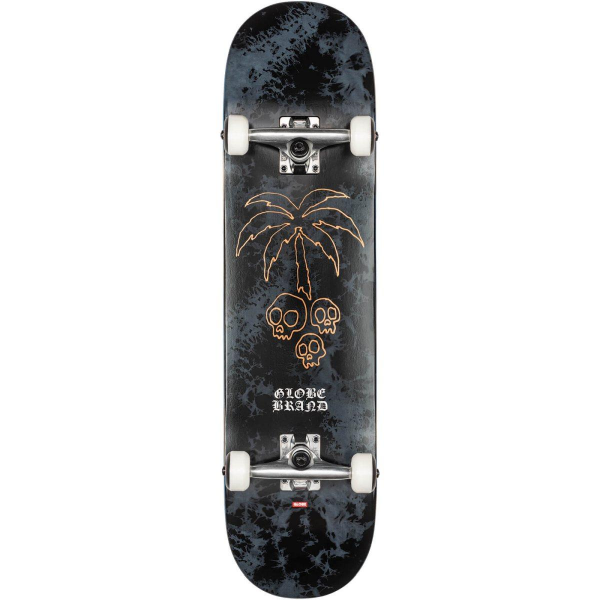 GLOBE G1 NATIVES 8" BLACK/COPPER SKATEBOARD