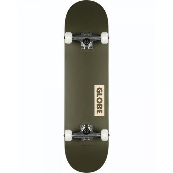 GLOBE GOODSTOCK 8.25" FATIGUE GREEN SKATEBOARD