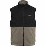 HORSEFEATHER DUVAL FLEECE VEST TAUPE SMANICATO