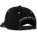 HUF X SPITFIRE UNION SNAPBACK HAT BLACK CAPPELLO