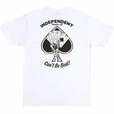 INDEPENDENT ROYAL FLUSH WHITE T-SHIRT