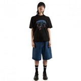 WASTED PARIS CASPER PREY SHORT WASHED BLUE