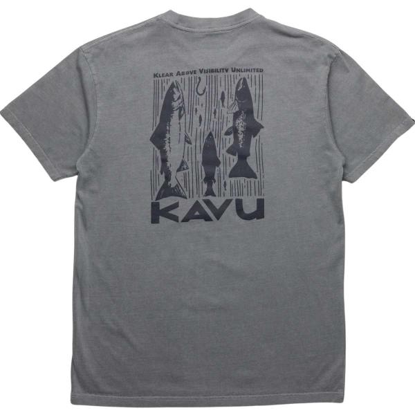 KAVU SALMON MOONLESS NIGHT T-SHIRT