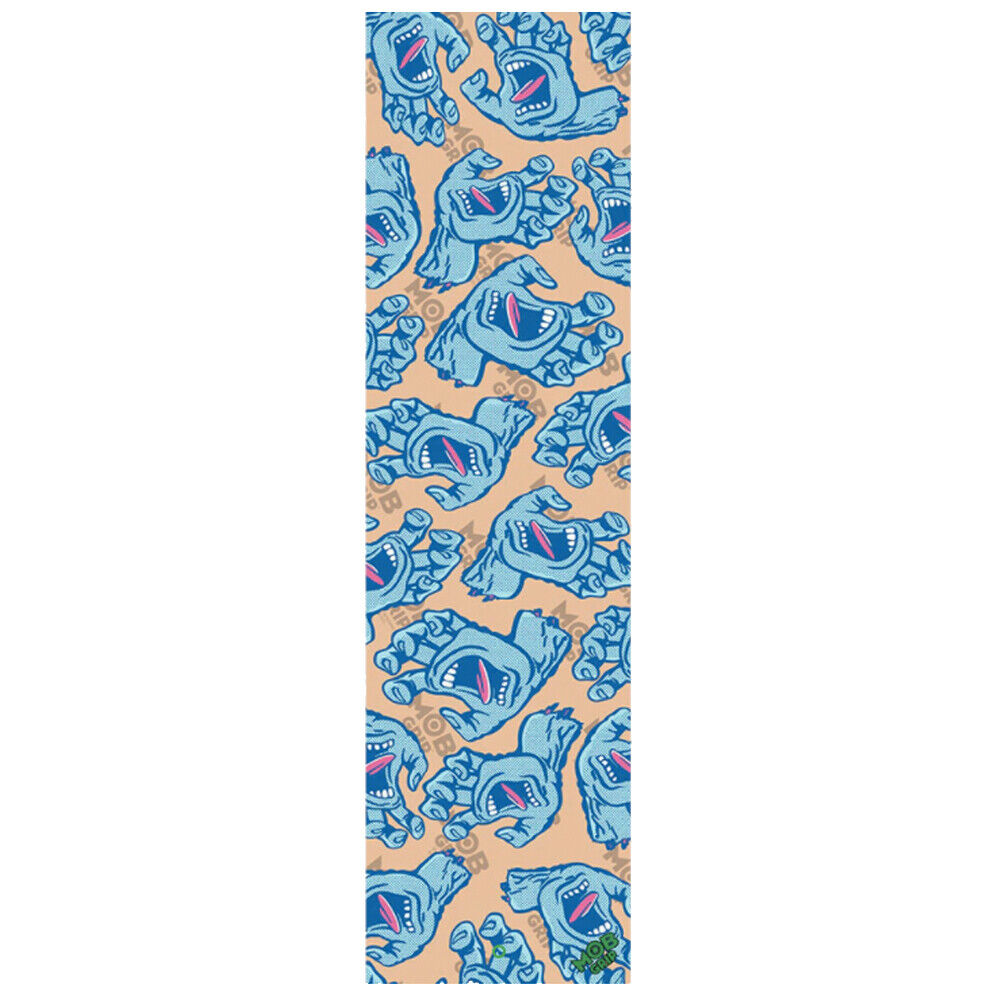 MOB X SANTA CRUZ ALL OVER HAND CLEAR 9" GRIP
