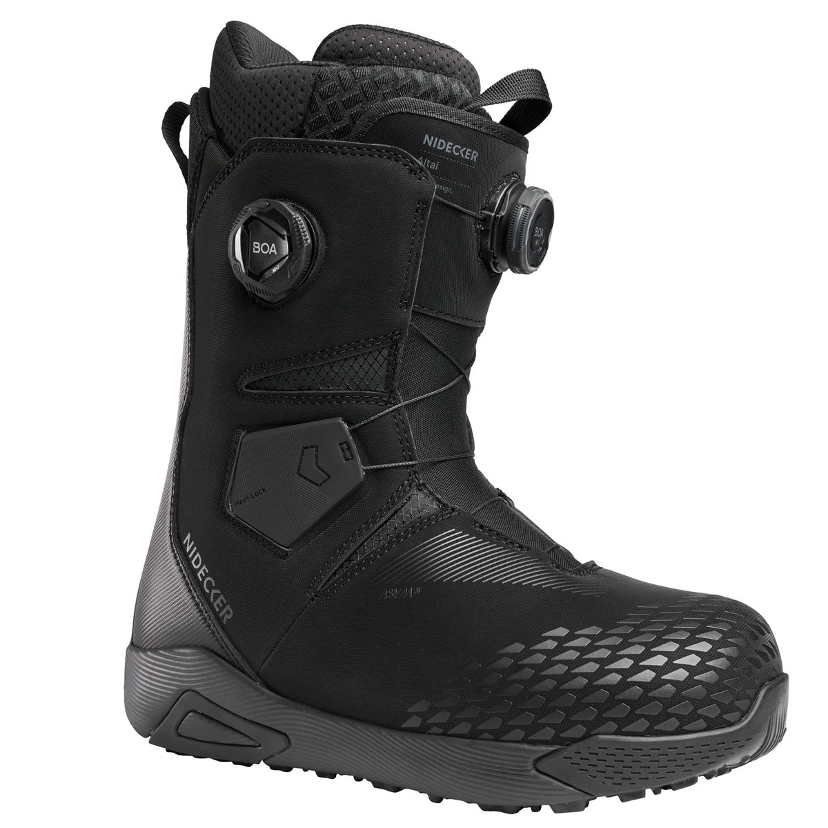NIDECKER ALTAI BLACK SCARPONI SNOWBOARD