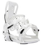 NIDECKER FLOW FENIX WHITE ATTACCHI SNOWBOARD