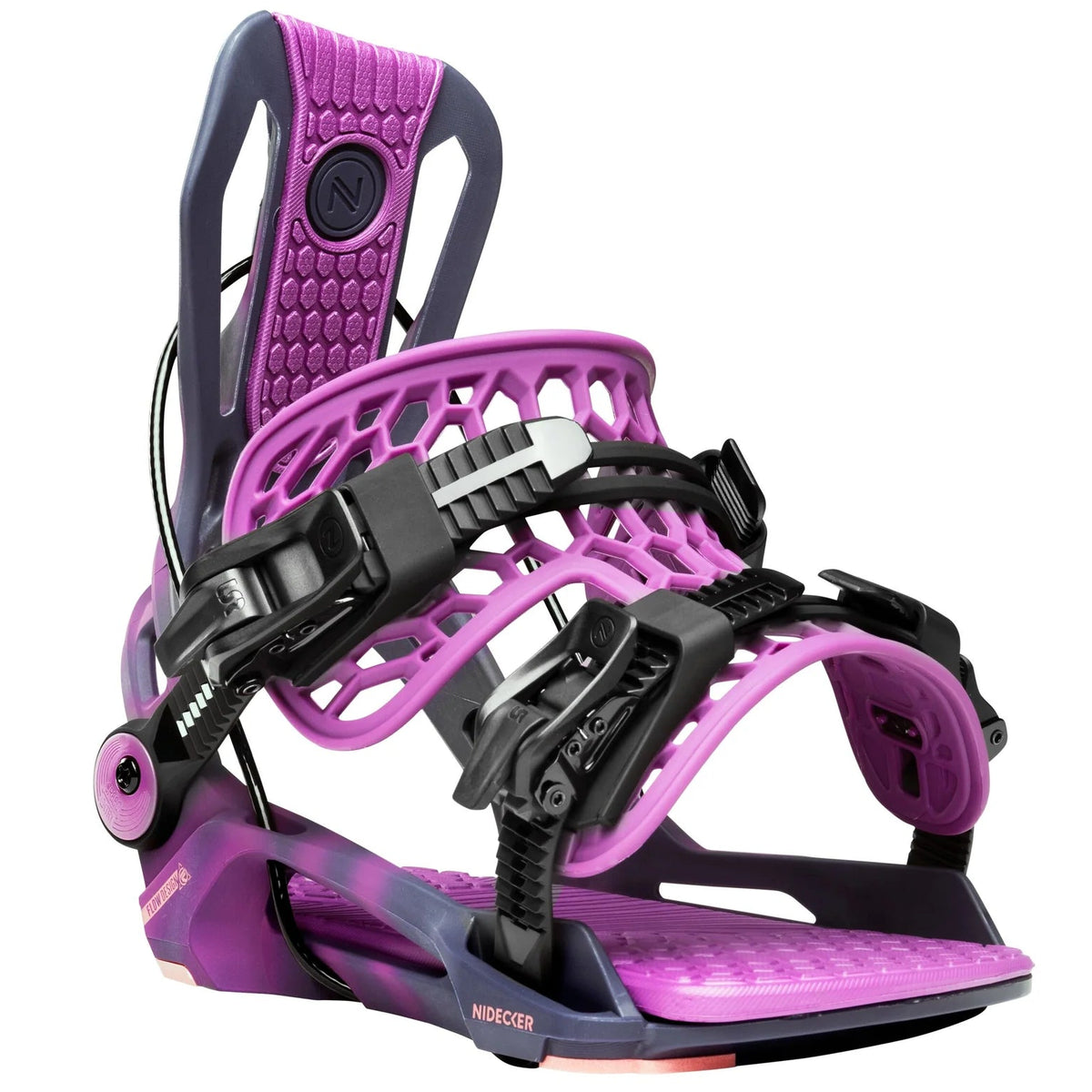 NIDECKER FLOW FENIX NIGHTSHADE ATTACCHI SNOWBOARD