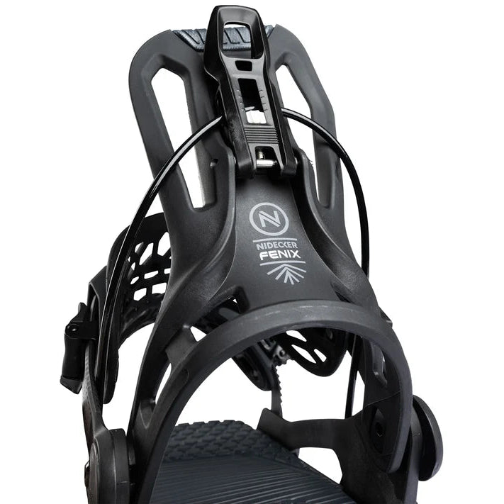 NIDECKER FLOW FENIX BLACK ATTACCHI SNOWBOARD