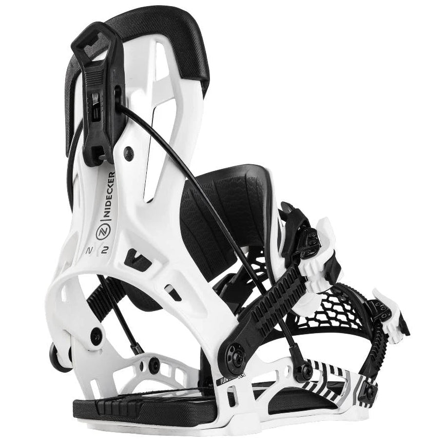 NIDECKER FLOW NX2 HYBRID WHITE ATTACCHI SNOWBOARD