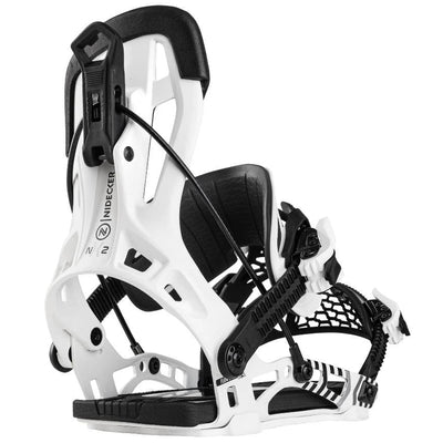 NIDECKER FLOW NX2 HYBRID WHITE ATTACCHI SNOWBOARD
