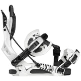 NIDECKER FLOW NX2 HYBRID WHITE ATTACCHI SNOWBOARD