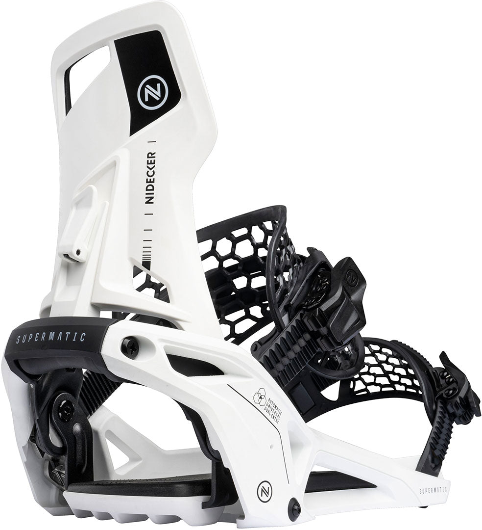 NIDECKER OG SUPERMATIC WHITE ATTACCHI SNOWBOARD