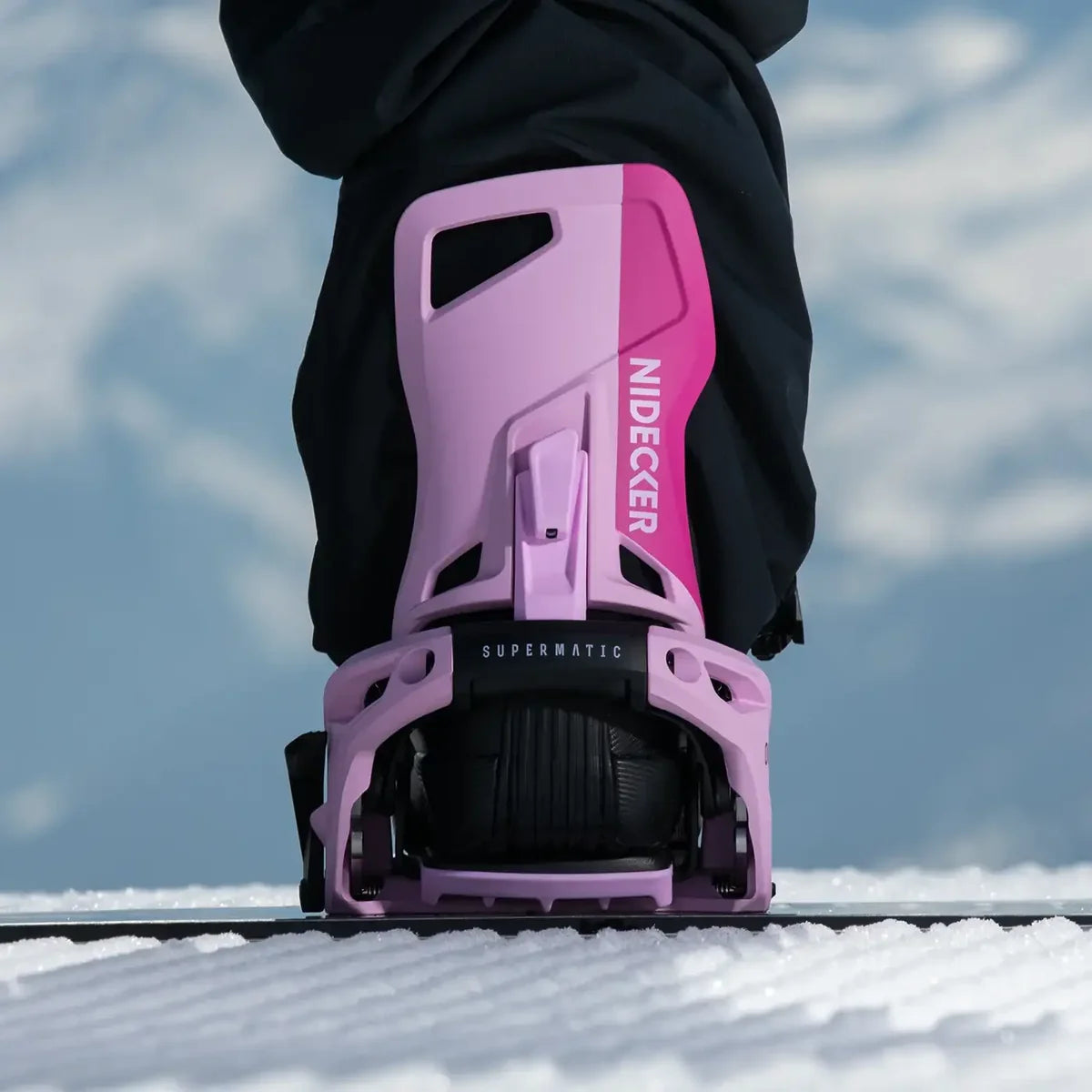NIDECKER OG SUPERMATIC MILKSHAKE ATTACCHI SNOWBOARD