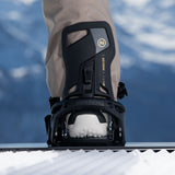NIDECKER OG SUPERMATIC BLACK ATTACCHI SNOWBOARD