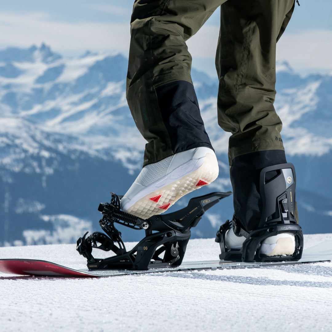NIDECKER OG SUPERMATIC BLACK ATTACCHI SNOWBOARD
