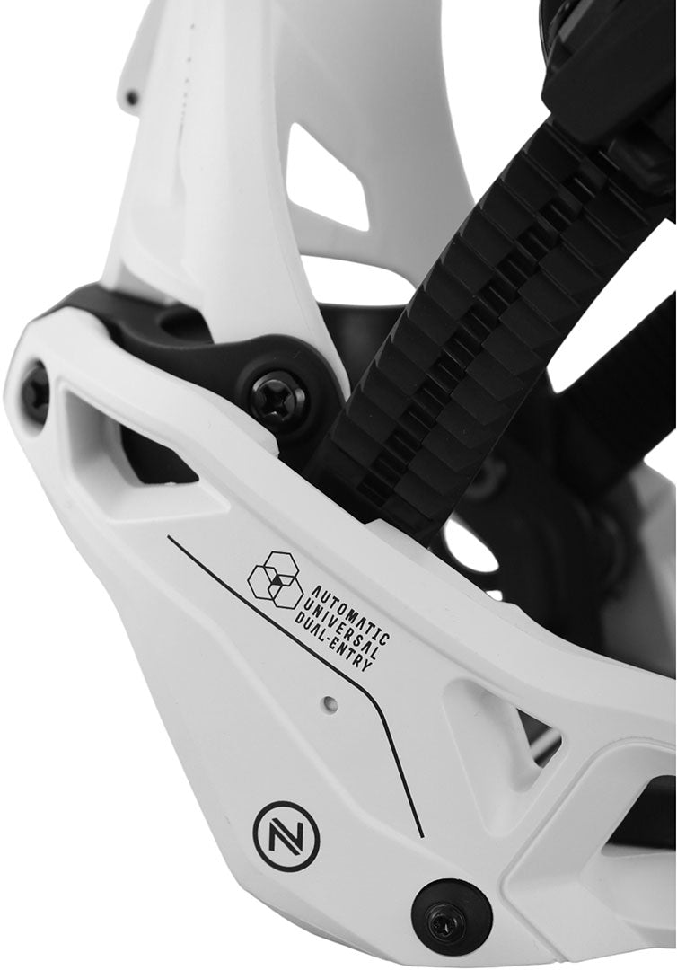 NIDECKER OG SUPERMATIC WHITE ATTACCHI SNOWBOARD
