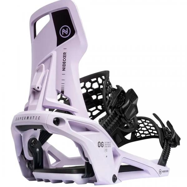 NIDECKER SUPERMATIC OG BLACK ATTACCHI SNOWBOARD