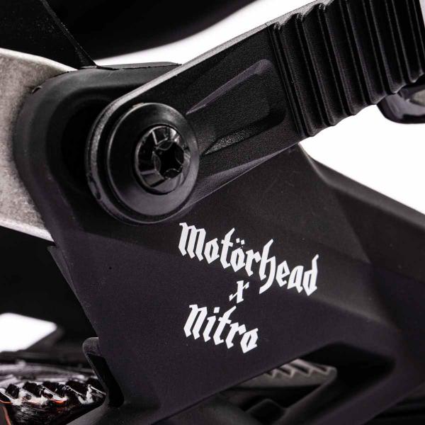 NITRO ONE X MOTORHEAD ATTACCHI SNOWBOARD