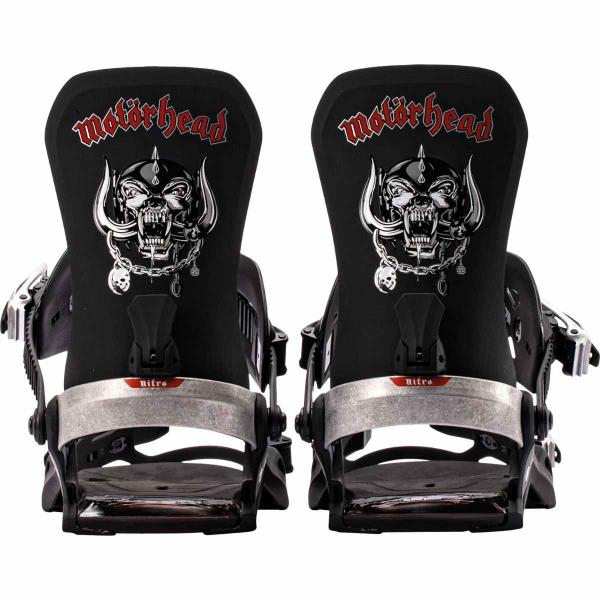 NITRO ONE X MOTORHEAD ATTACCHI SNOWBOARD