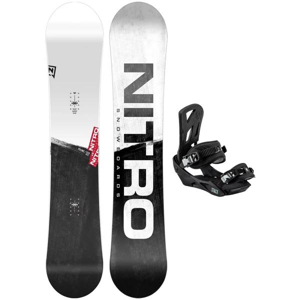 NITRO PRIME RAW + STAXX TAVOLA E ATTACCHI SNOWBOARD