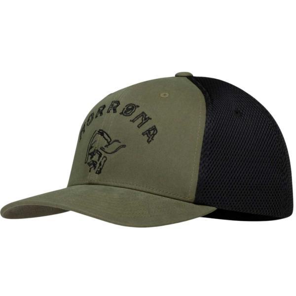 NORRONA /29 FLEXIT 3D CAP OLIVE NIGHT/CAVIAR BLACK CAPPELLO
